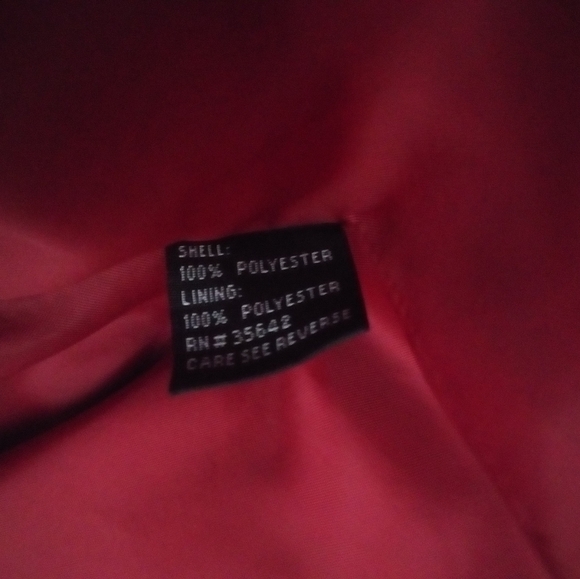 Red 2pc Skirt Suit Set Size 20W - Picture 9 of 9